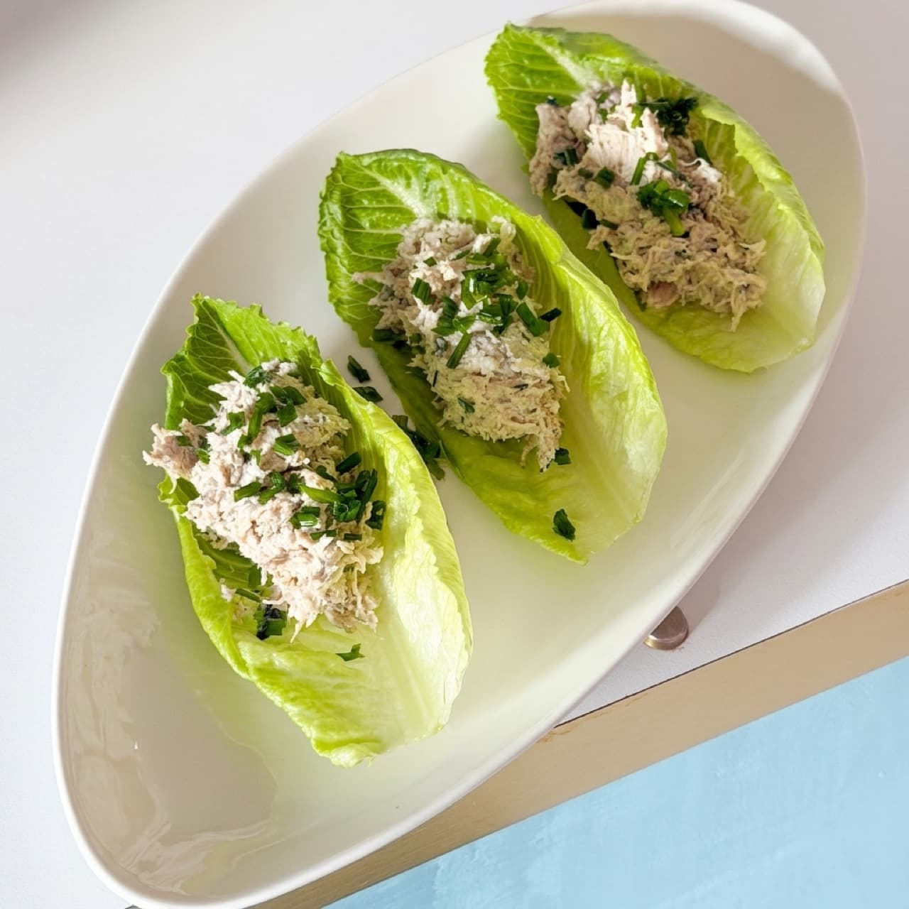Chicken Salad Lettuce Wraps